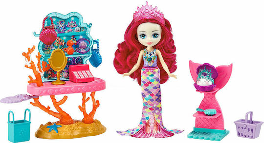Mattel Ocean Kingdom Ocean Treasures Shop Doll & Accessories Enchantimals για 4+ Ετών (Διάφορα Σχέδια)