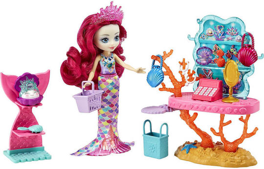Mattel Ocean Kingdom Ocean Treasures Shop Doll & Accessories Enchantimals για 4+ Ετών (Διάφορα Σχέδια)