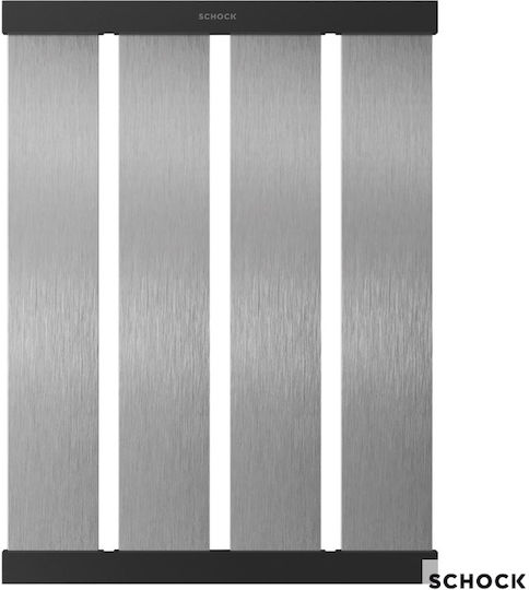Schock Σχάρα Νεροχύτη Inox Ασημί 33.6x48cm