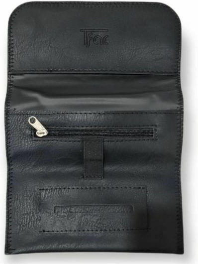 Tfar Tobacco Pouch TF021 With Magnetic Clasp 16x8cm Black