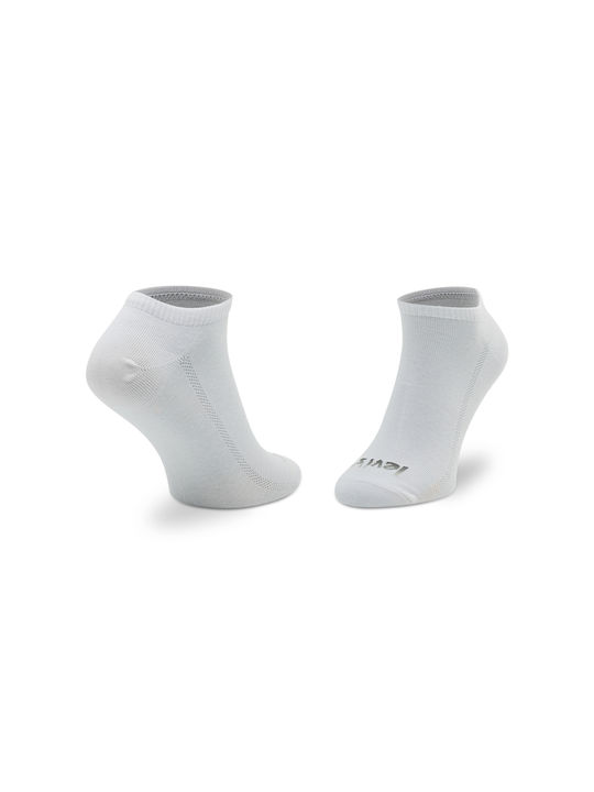 Levi's Solid Color Socks White / Grey 2Pack