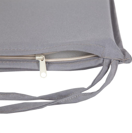 Be Comfy Καρέκλας Κήπου L.Grey 40x40εκ.