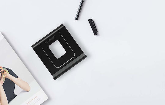 Orico Foldable Multi Angle Phone Βάση Γραφείου για Κινητό σε Μαύρο χρώμα