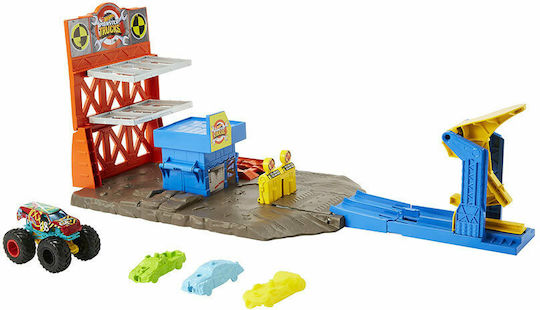 Hot Wheels Blast Station Car 1:64 Monster Truck for Ages 4+