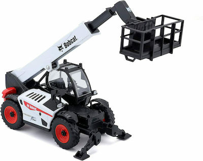 Bburago Bobcat T40 Telehandler with Man Platform 1/50