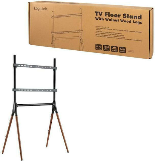LogiLink BP0078 Βάση Τηλεόρασης Δαπέδου έως 70" και 40kg