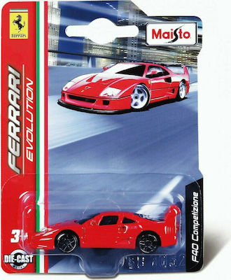 Maisto Ferrari Evalution F40 Spielzeugauto für 3++ Jahre (Verschiedene Designs) 1Stück 15508