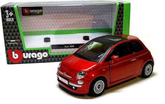 Bburago Fiat 500 Количка Мащаб 1:32 За 3+ Години