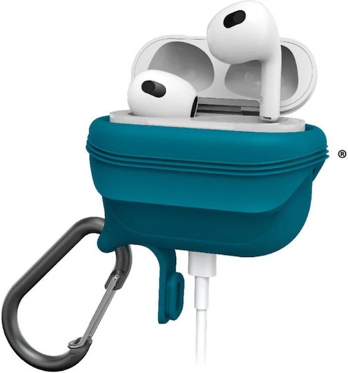 Catalyst Influence Θήκη Σιλικόνης με Γάντζο σε Μπλε χρώμα για Apple AirPods 3