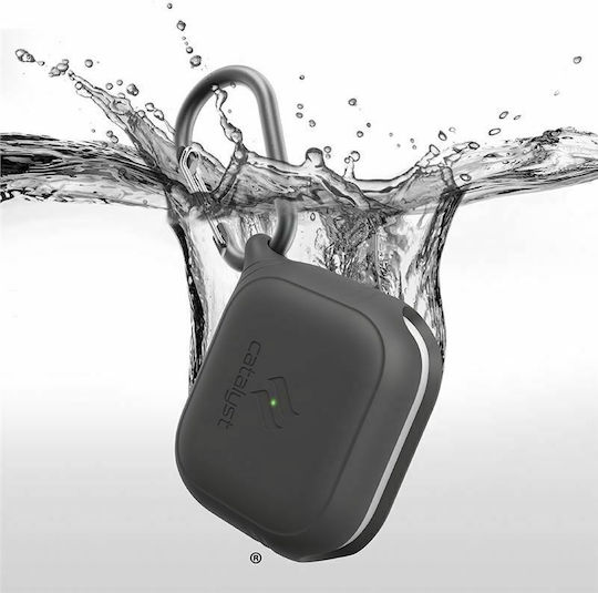 Catalyst Influence Θήκη Σιλικόνης με Γάντζο σε Μαύρο χρώμα για Apple AirPods 3