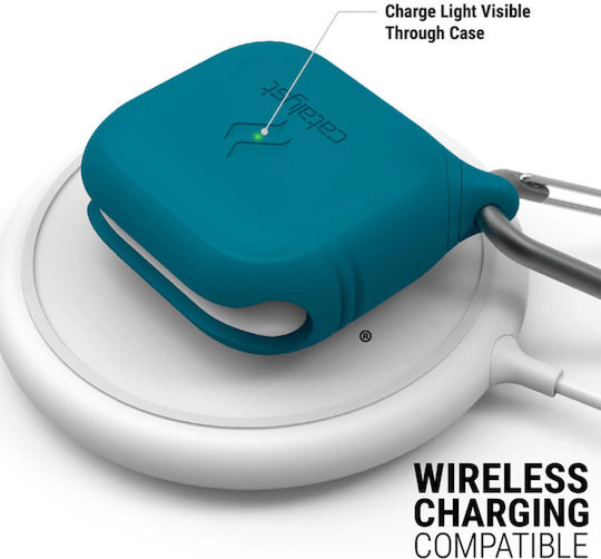 Catalyst Influence Θήκη Σιλικόνης με Γάντζο σε Μπλε χρώμα για Apple AirPods 3
