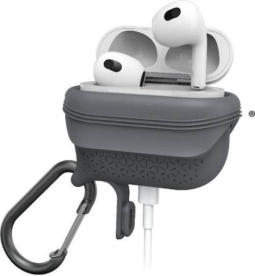 Catalyst Vibe Silicone Case with Keychain Gray for Apple AirPods 3