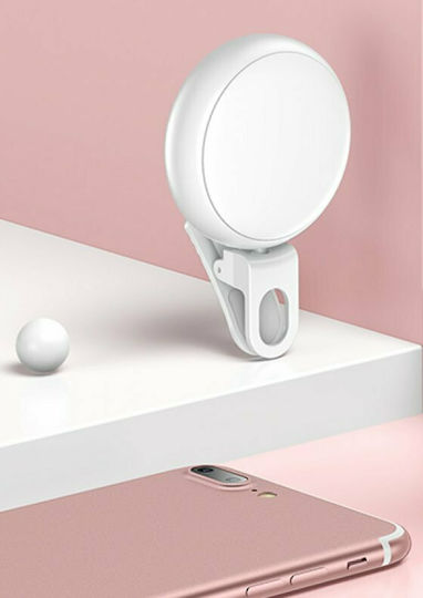 Usams Selfie Flash ZB55D02 in White color
