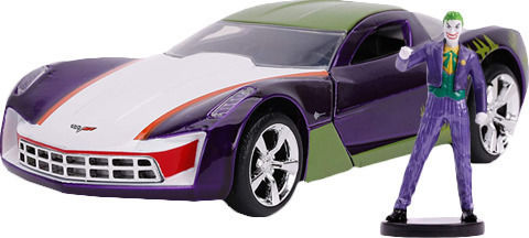 Jada Toys Chevy Corvette Stingray & Joker Кола 253252016