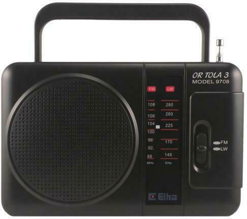 Eltra Radio TOLA Портативен Радиоприемник Черен