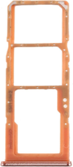 Sim Card Slot Gold Galaxy A70