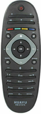 Huayu Compatible Remote Control RM-D1070 (Philips) for Τηλεοράσεις Philips