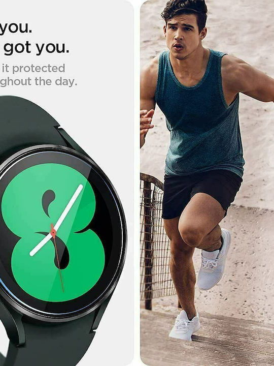 Spigen Glas.tr Slim Pachet 3 Ceas Galaxy 4 Classic 42mm Tempered Glass for the Galaxy Watch 4 Classic 42mm 3pcs AGL03843