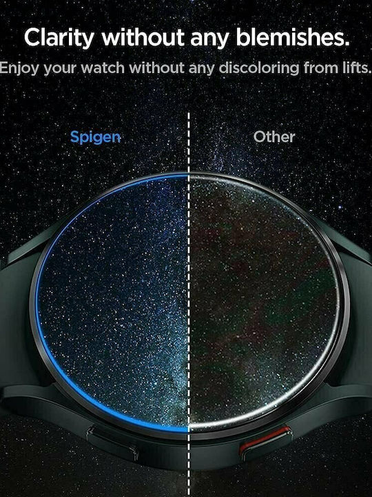 Spigen Glas.tr Slim Pachet 3 Ceas Galaxy 4 Classic 42mm Tempered Glass for the Galaxy Watch 4 Classic 42mm 3pcs AGL03843