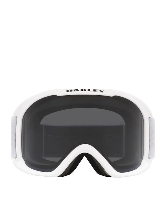 Oakley O-Frame 2.0 Pro Masca de schi și snowboard Pentru adulți Alb cu Lentilă Fumurie în culoarea Negru