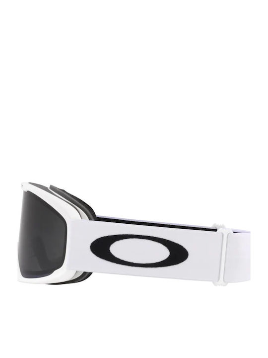 Oakley O-Frame 2.0 Pro Ski- & Snowboardbrille Erwachsene Weiß mit Linse Getönt in Schwarz Farbe