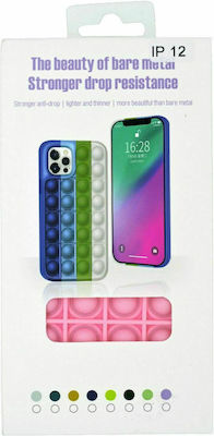 Ancus Pop It Silicone Back Cover Pink (iPhone 12 / 12 Pro)