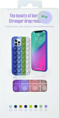 Ancus Pop It Silicone Back Cover Purple / Lilac / Pink / Beige (iPhone 13)