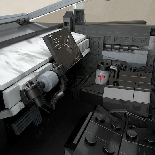 Mega Bloks Τουβλάκια Tesla Cybertruck για 14+ Ετών 3283τμχ