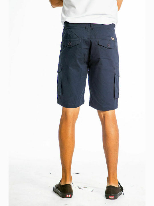 Paco & Co Men's Shorts Cargo Navy Blue