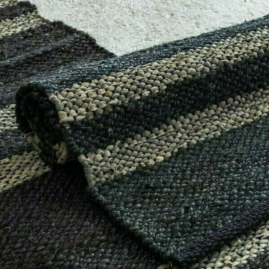 Nima Lineda Rug Rectangular Black