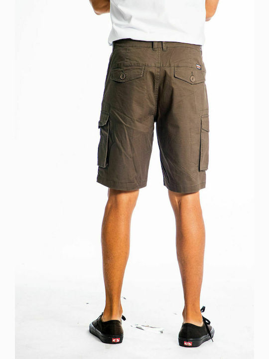 Paco & Co Men's Shorts Cargo Khaki