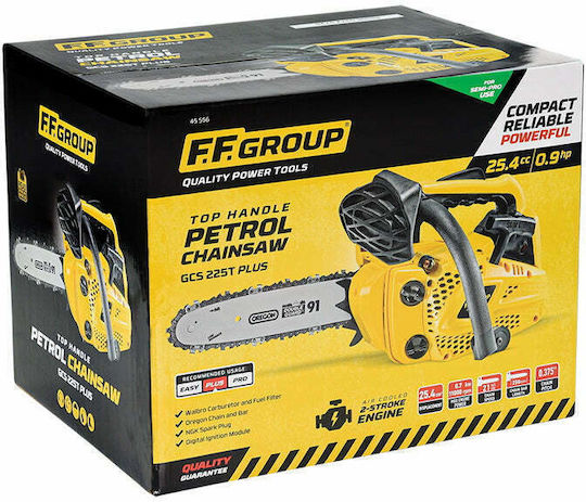 FFG GCS 325T Plus Κλαδευτικό Αλυσοπρίονο Βενζίνης 1hp 2.5kg με Λάμα Carving 25cm