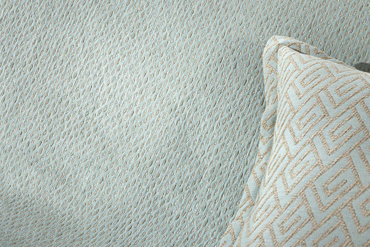 Guy Laroche Dreisitzer-Sofa Wurf 2 Seiten Escada 180x300cm Aqua