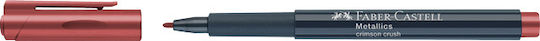 Faber-Castell Metallics Μαρκαδόρος Σχεδίου Κόκκινος 1.5mm