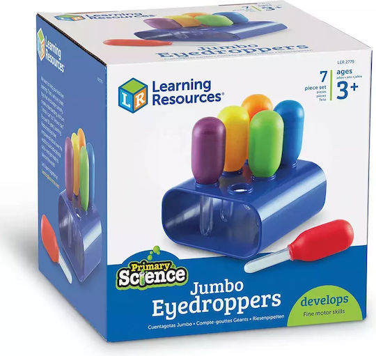 Learning Resources Jumbo Eyedroppers with Stand Educational Game Experiments for 3+ years Years Old