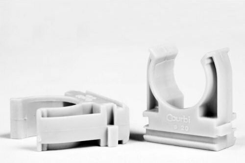Courbi Electrical Conduit Bracket with Diameter 20mm made of Plastic 34-21002-020