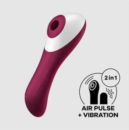 Satisfyer Dual Crush Αναρροφητής Αιδοίου με Δόνηση Violet