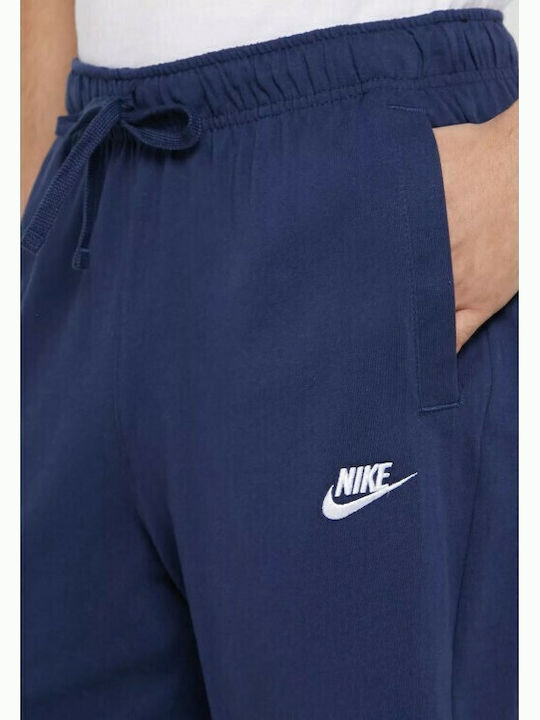 Sportswear Club Αθλητική Ανδρική Βερμούδα Navy Μπλε