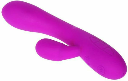 Pretty Love Victor 30 Functions of Vibration Rechargeable Vibrator Rabbit Purple