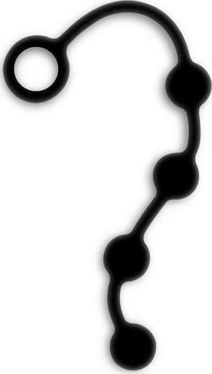 Nexus Excite Medium Silicone Anal Beads Anal Perlen Mittel Schwarz 11cm