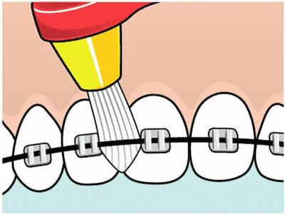 TePe Interspace Manual Toothbrush Medium White 12pcs