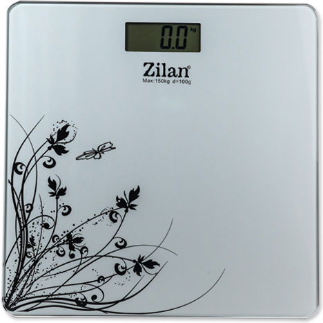 Zilan Zilan Digital Bathroom Scale 150kg Silver