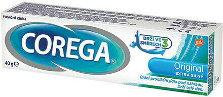 Corega 3D Hold Original Cremă Extra Puternică De Fixare 40gr