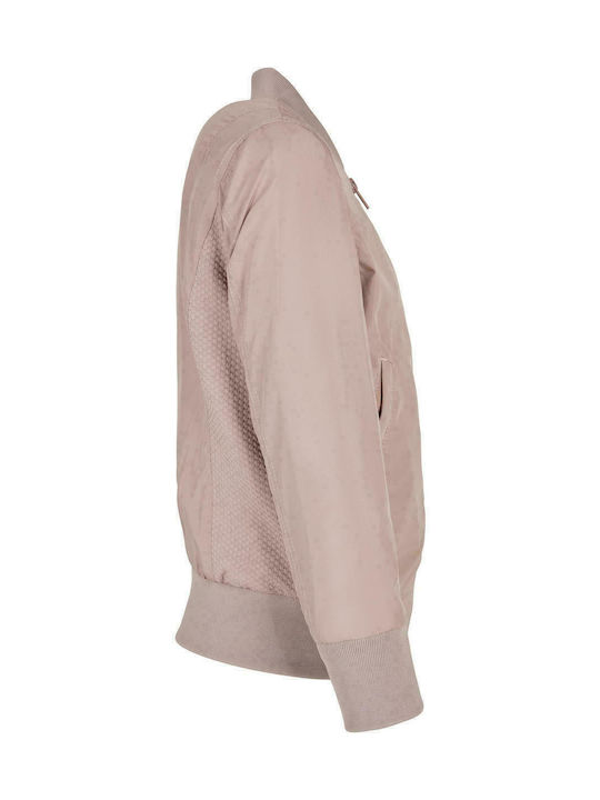 Urban Classics Kids Bomber short Pink