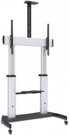 Manhattan Aluminum Heavy-Duty Height-Adjustable Multimedia 461672 TV Mount Floor up to 100" and 100kg