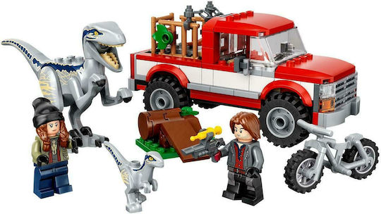 LEGO Jurassic World Синьо и Бета Velociraptor Capture за 6+ Години