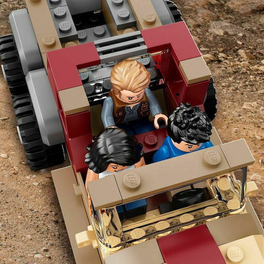 LEGO Jurassic World Carnotaurus Dinosaur Chase Für 7+ Jahre