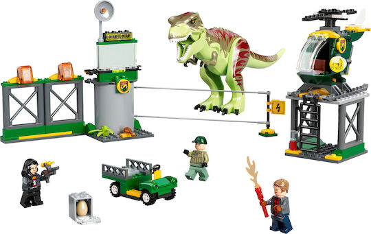 LEGO Jurassic World T Rex Dinosaur Breakout για 4+ Ετών 140τμχ