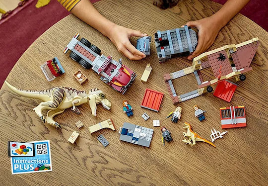 LEGO Jurassic World T Rex Atrociraptor Dinosaur Breakout Für 8+ Jahre