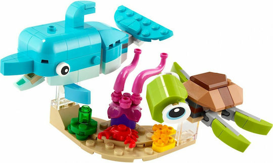 LEGO Creator Dolphin & Turtle για 6+ Ετών 137τμχ